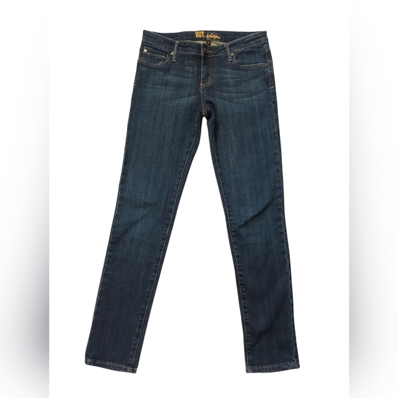 Kut from the Kloth Dark Blue Mid-Rise Shaggy Jeans - Picture 6 of 10